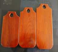 Talenan Hiasan Dinding 1 set dari Kayu Sumpung